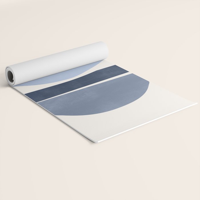 Modern Abstract Minimal Shapes 219 Yoga Mat Gallery Image 2