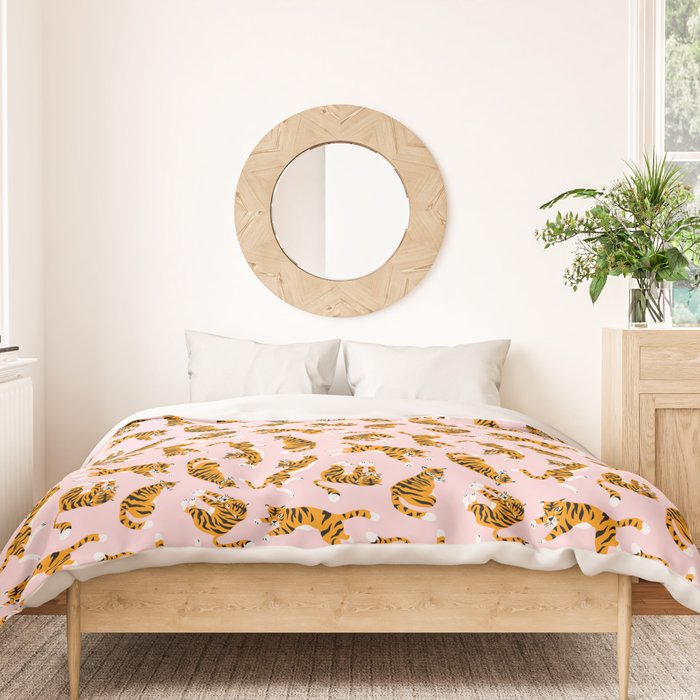 Cute tigers Duvet Cover Gallery Image 3