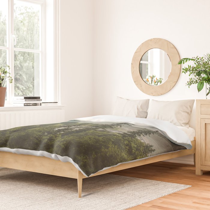 Mountain Valley of Forever Duvet Cover Gallery Image 2