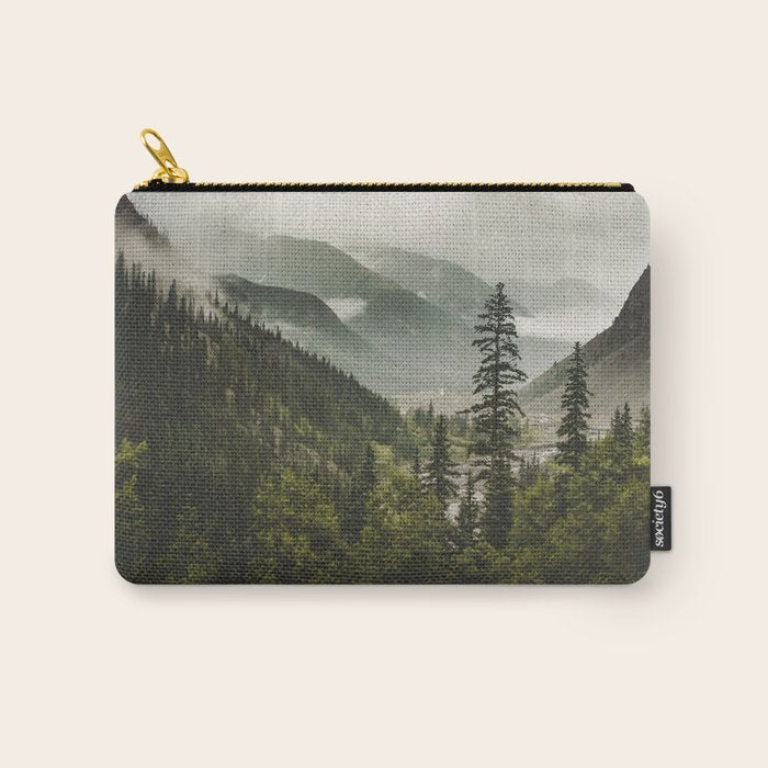 Mountain Valley of Forever Carry All Pouch Gallery Image 1