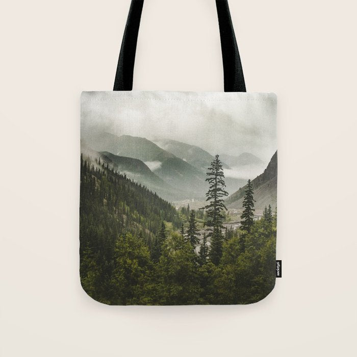 Mountain Valley of Forever Tote Bag Gallery Image 1