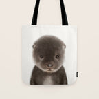 Baby Otter Tote Bag Gallery Image 1