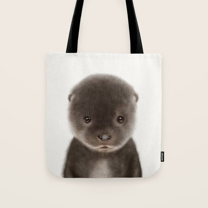 Baby Otter Tote Bag Gallery Image 1