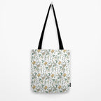 Spring Garden -white Tote Bag Gallery Image 2