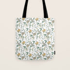 Spring Garden -white Tote Bag Gallery Image 1