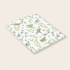 Spring Frogs and Orchids - Light Green Notebook Gallery Image 3