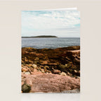 Coastal Life #1 - New England travel photograph - sea and nature art Stationery Card Gallery Image 2