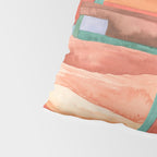 Abstract Desert Landscape Watercolor Pillow Sham Gallery Image 4