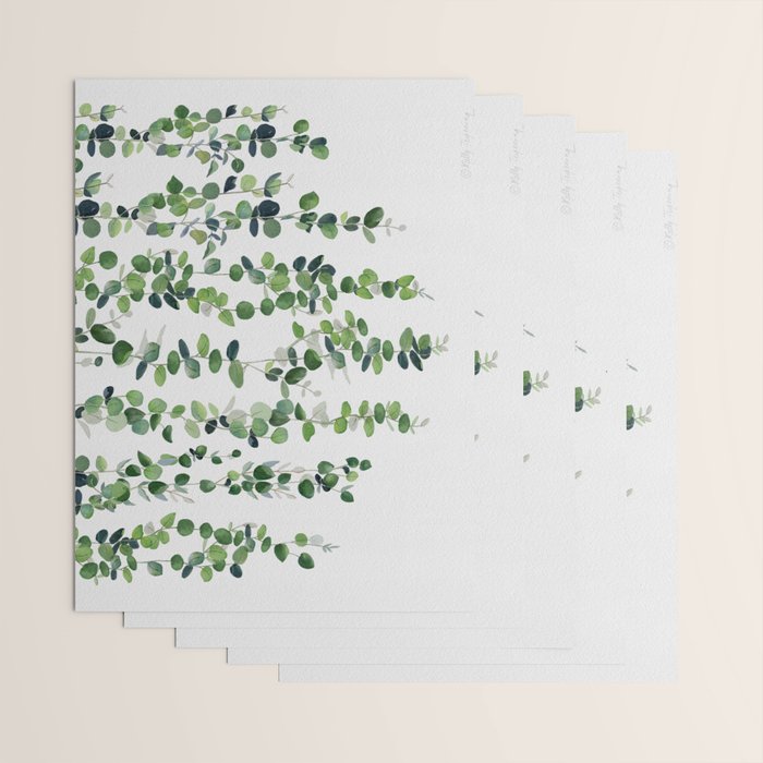 Eucalyptus Garland  Wrapping Paper Gallery Image 3