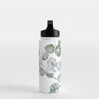 Eucalyptus Green Watercolor Water Bottle Gallery Image 3
