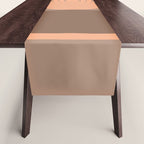 Abstraction_Balance_Round_Bohemian_Shape_Minimalism_001 Table Runner Gallery Image 1