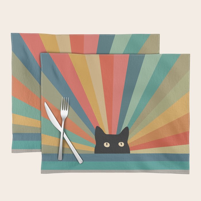 Cat Landscape 165C Placemat Gallery Image 1