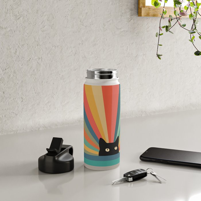 Cat Landscape 165C Water Bottle Gallery Image 4