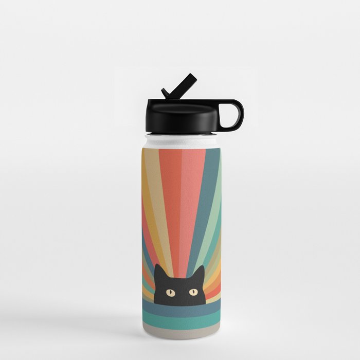 Cat Landscape 165C Water Bottle Gallery Image 1