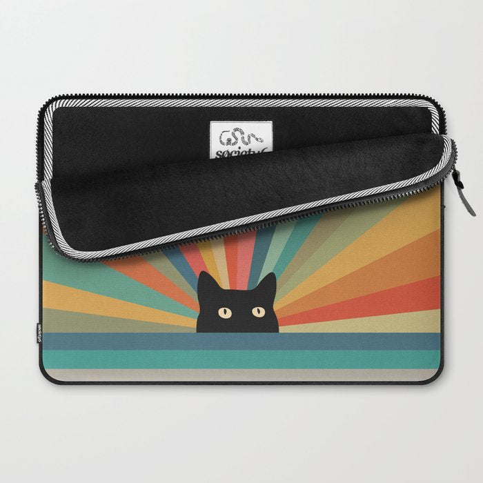 Cat Landscape 165C Laptop Sleeve Gallery Image 2
