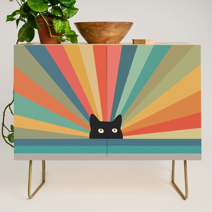 Cat Landscape 165C Credenza Gallery Image 1