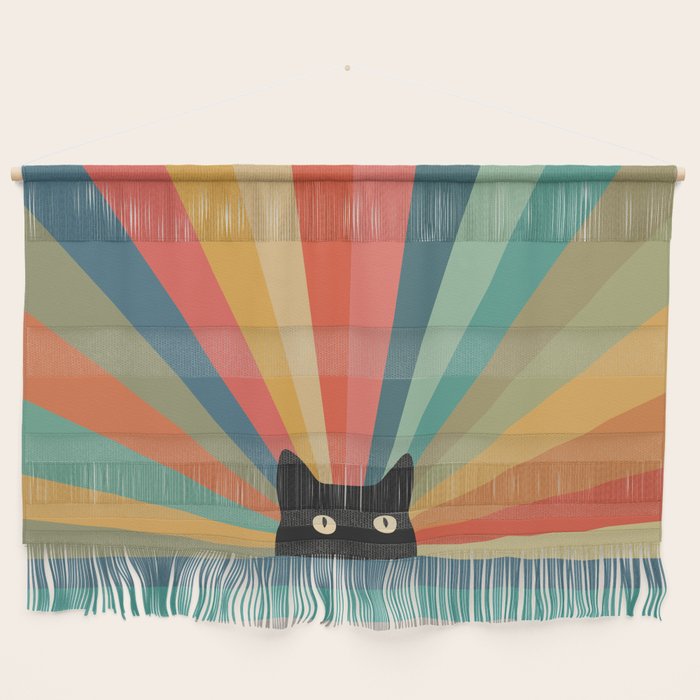 Cat Landscape 165C Wall Hanging Gallery Image 1