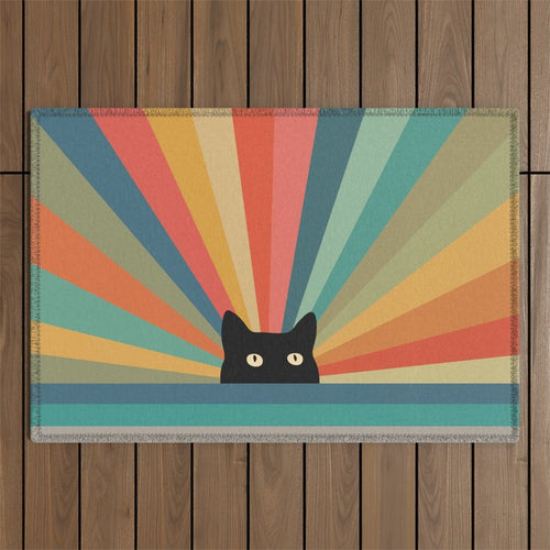 Cat Landscape 165c Outdoor Rug Gallery Image 1