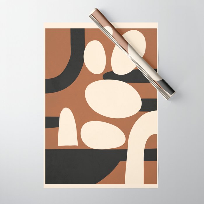 Abstract shapes in the skies 7 Wrapping Paper Gallery Image 1