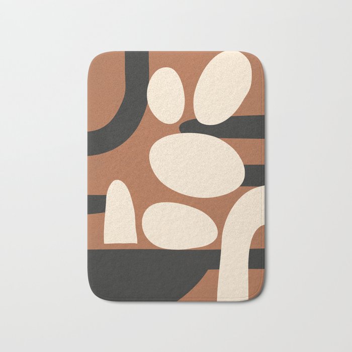Abstract shapes in the skies 7 Bath Mat Gallery Image 1