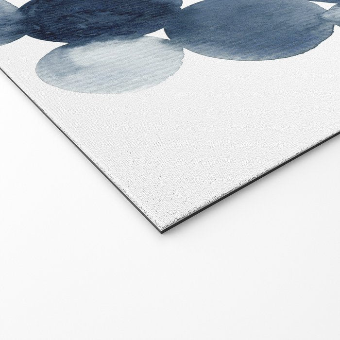 Pebbles Watercolor Abstract Welcome Mat Gallery Image 2