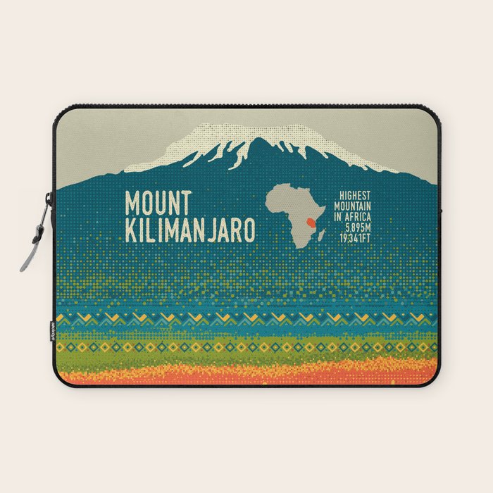 Mount Kilimanjaro Laptop Sleeve Gallery Image 1
