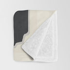 Line Wildflowers 1 Throw Blanket Gallery Image 3
