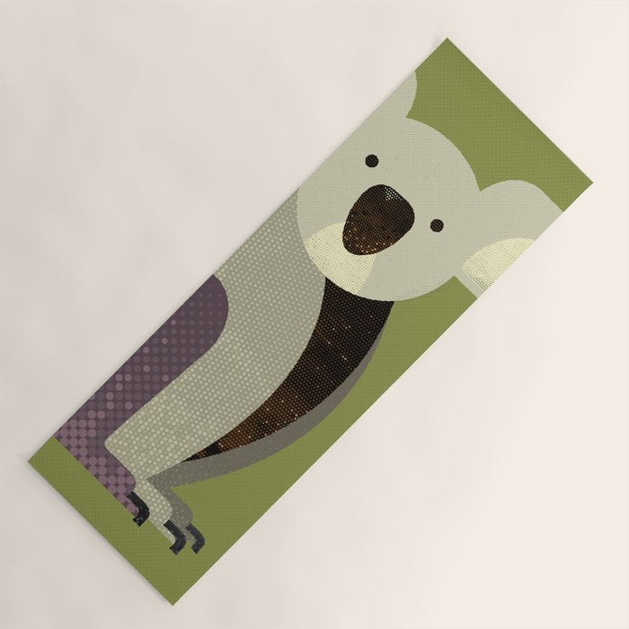 Whimsy Koala Yoga Mat Gallery Image 1