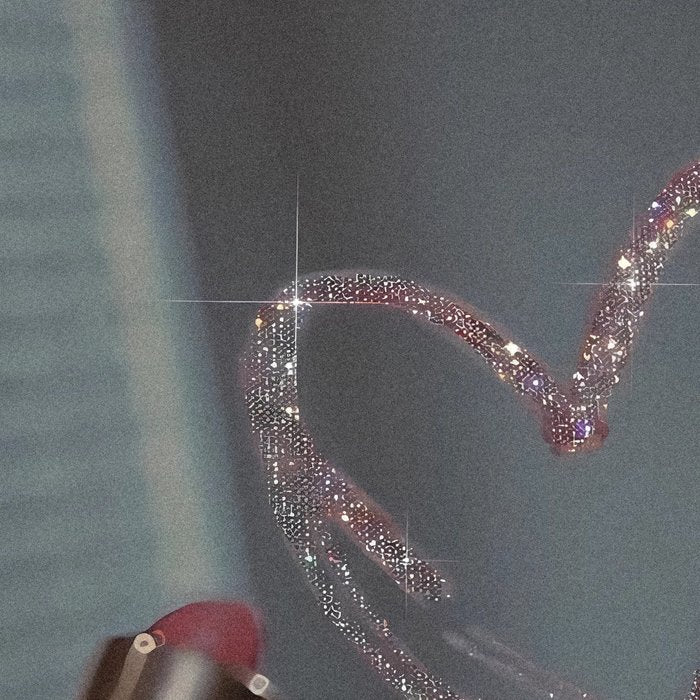 I LOVE YOU | glitter | love | heart | lipstick | mirror | collage | fashion | glam | pink | cute | art | wall | photo  Coffee Mug Gallery Image 2