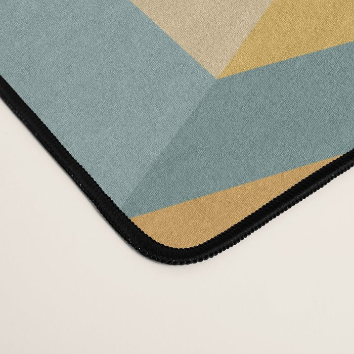 Cuboid Geometric Abstract Shapes Pattern XV Desk Mat Gallery Image 4