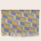 Cuboid Geometric Abstract Shapes Pattern XV Wall Hanging Gallery Image 1