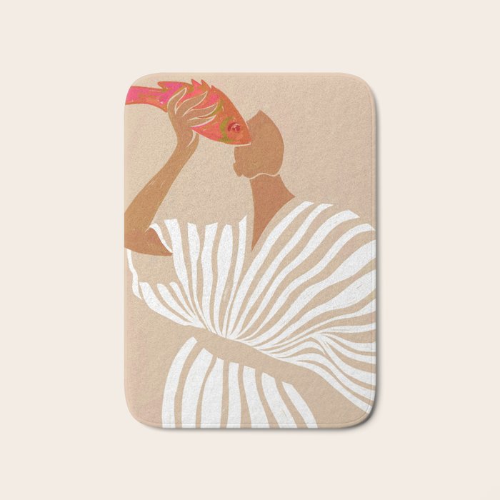 Fish Eye Paradox Bath Mat Gallery Image 1