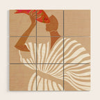 Fish Eye Paradox Wood Wall Art Gallery Image 1