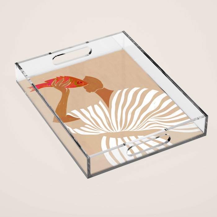 Fish Eye Paradox Acrylic Tray Gallery Image 1