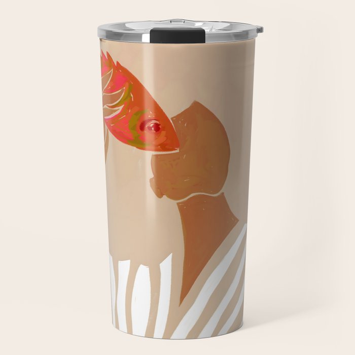 Fish Eye Paradox Travel Mug Gallery Image 1