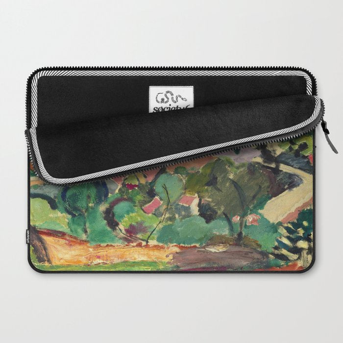 Henri matisse Landscape of Collioure Laptop Sleeve Gallery Image 2
