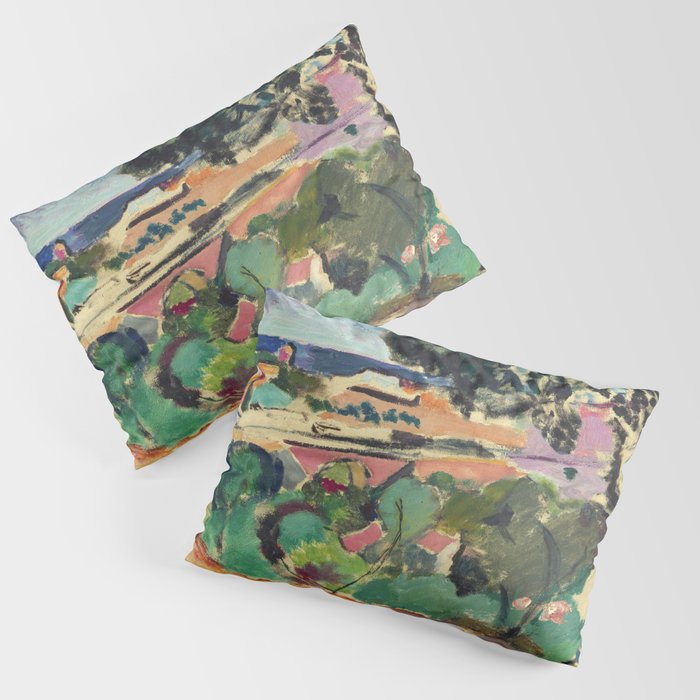 Henri matisse Landscape of Collioure Pillow Sham Gallery Image 3