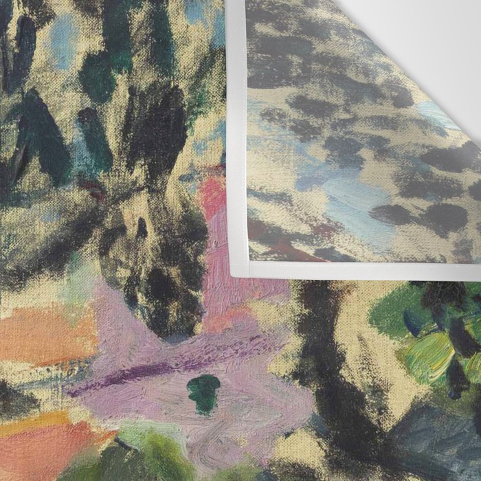 Henri matisse Landscape of Collioure Wall Tapestry Gallery Image 3