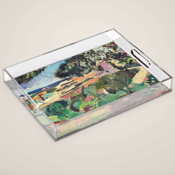 Henri matisse Landscape of Collioure Acrylic Tray Gallery Image 1