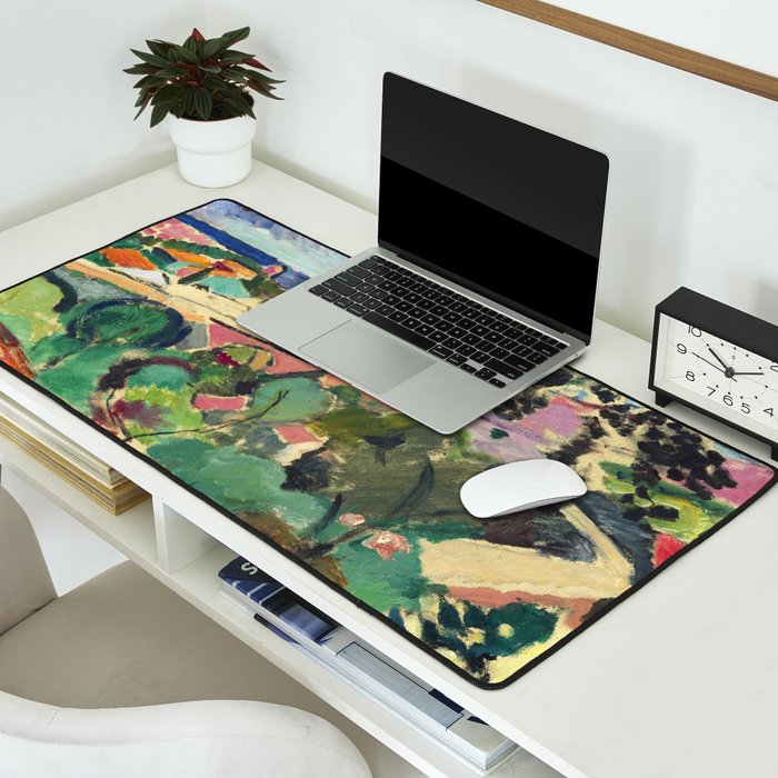 Henri matisse Landscape of Collioure Desk Mat Gallery Image 2