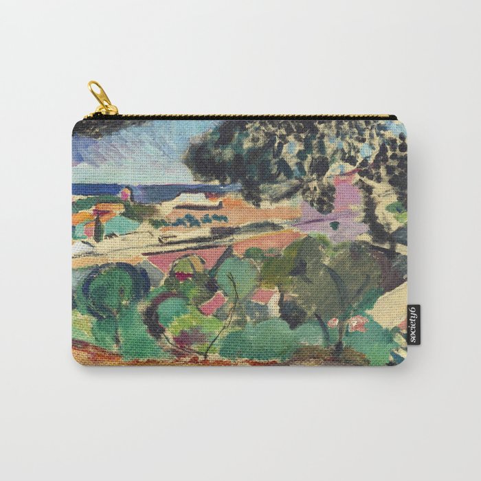Henri matisse Landscape of Collioure Carry All Pouch Gallery Image 1