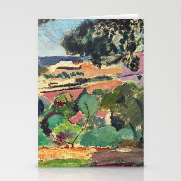 Henri matisse Landscape of Collioure Stationery Card Gallery Image 2