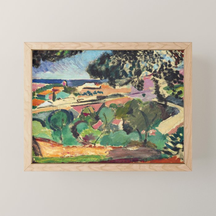 Henri matisse Landscape of Collioure Mini Art Print Gallery Image 1