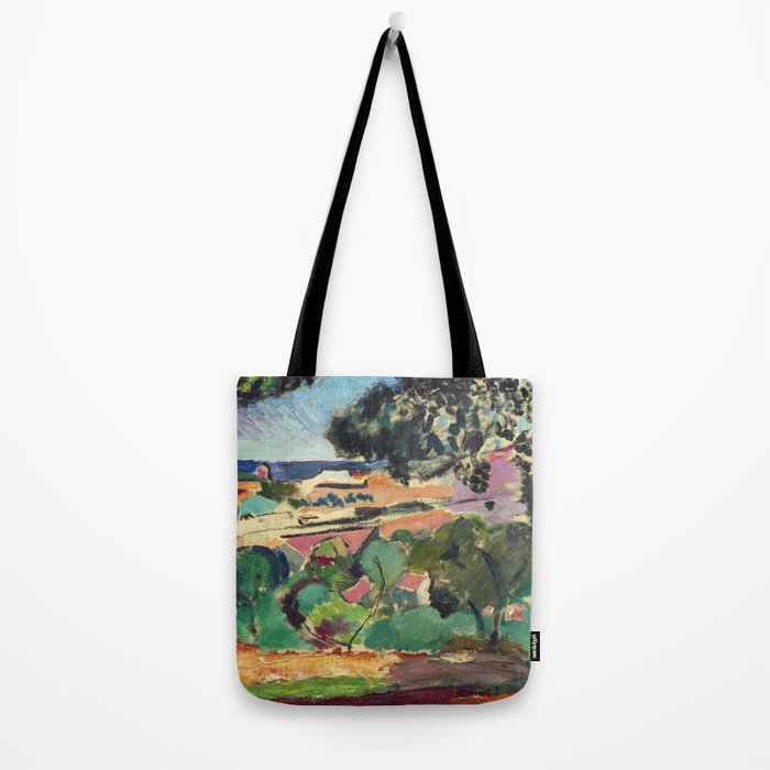 Henri matisse Landscape of Collioure Tote Bag Gallery Image 2