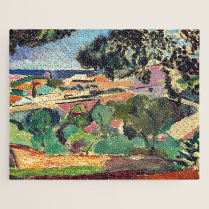 Henri matisse Landscape of Collioure Jigsaw Puzzle Gallery Image 1