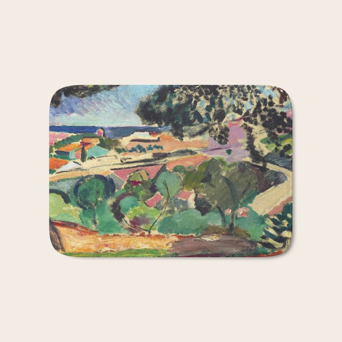 Henri matisse Landscape of Collioure Bath Mat Gallery Image 1