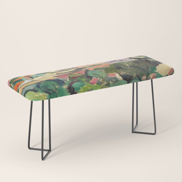 Henri matisse Landscape of Collioure Bench Gallery Image 1