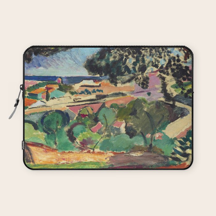 Henri matisse Landscape of Collioure Laptop Sleeve Gallery Image 1