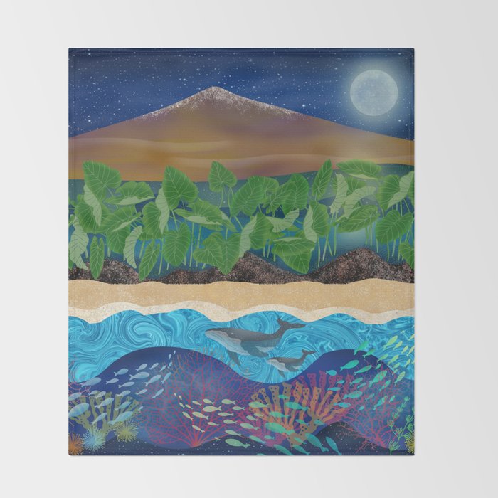 Mauna Kea Throw Blanket Gallery Image 2