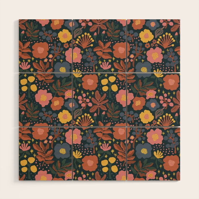 Blooming Wood Wall Art Gallery Image 1